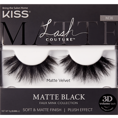 Strip Lashes False Eyelashes Kiss Faux Mink Collection Lash Couture Matte Velvet