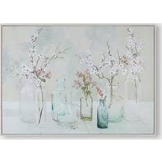 Apple Blossom Bottles Framed Art 27.6x20"