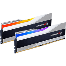 32 GB - 6600 MHz - DDR5 RAM minne G.Skill Trident Z5 RGB Silver DDR5 6600MHz 2x16GB (F5-6600J3440G16GX2-TZ5RS)