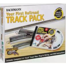 Car Track Bachmann Nickel Silver First Railroad Track Pack