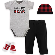 Little Treasures Baby Bear Gift Set 4-pack - Black/Red