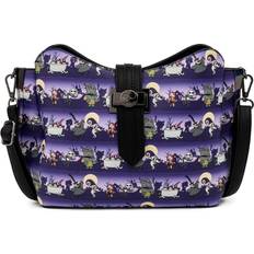 Loungefly Disney The Nightmare Before Christmas Parade Line Crossbody Bag - Purple