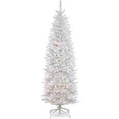 Christmas Decorations National Tree Company Kingswood White Fir Pencil Christmas Tree