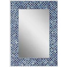 Ridge Road Décor Shell Mosaic Wall Mirror