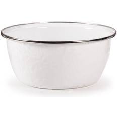 Golden Rabbit Solid White Salad Bowl 24fl oz 5.5" 4