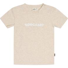 Mads Nørgaard Single Favorite Taurus T-shirt - Nature Melange (200435)