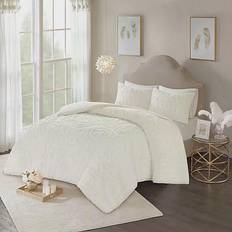 Madison Park Cecily Duvet Cover Beige (264.16x233.68)