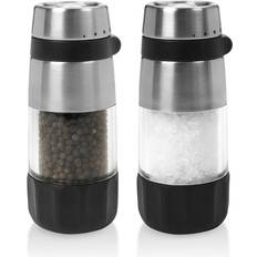 Stainless Steel Spice Mills OXO Accent Mess-Free Pepper Mill, Salt Mill 5.5"