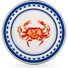 Stainless Steel Dessert Plates Golden Rabbit Crab House Dessert Plate 8.5" 4