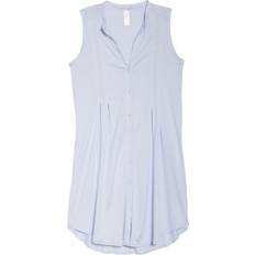 Hanro Jersey Short Nightgown - Blue Glow