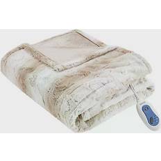 Polyester Blankets Beautyrest Zuri Blankets Beige (177.8x127)