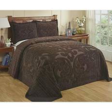 Better trends Ashton Bedspread Brown (279.4x205.74)