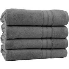 Modern Threads Spunloft Bath Towel Black (137.16x76.2)
