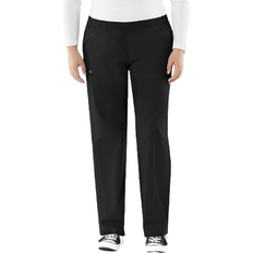 WonderWink Women's Pull-On Cargo Pant - Black