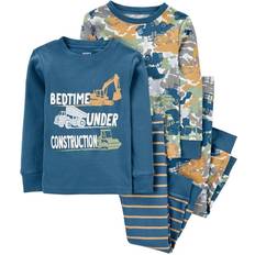 Carter's Toddler Pant Pajama Set 4-Piece - Blue Camo