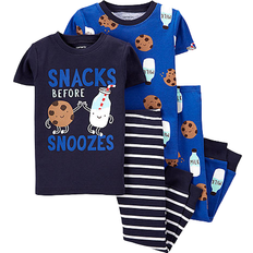 Carter's Toddler Pant Pajama Set 4-Piece - Blue