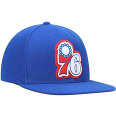 Mitchell & Ness Philadelphia 76ers Hardwood Classics Pop Snapback Hat Men - Royal