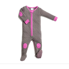 Baby Deedee Sleepsie Quilted Pajamas - Slate (31722024525)