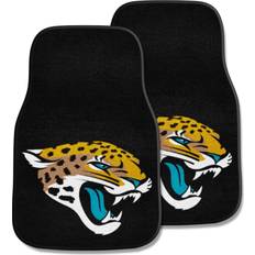 Fanmats Jacksonville Jaguars Carpeted Car Mat 2-pack