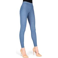 MeMoi High-Waisted Skinny Jean Leggings - Light Wash