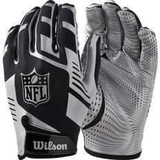 Wilson Amerikansk fotball Wilson NFL Stretch Fit Receivers Glove - Black/Silver