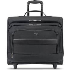 Briefcases Solo Columbus Rolling Overnighter Case 15.6" - Black