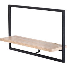 Black Wall Shelves Honey Can Do Floating Wall Shelf 17.7"