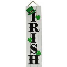 Green Wall Decorations National Tree Company St. Patrick's Day Irish Sign Wall Decor 0.9x24"