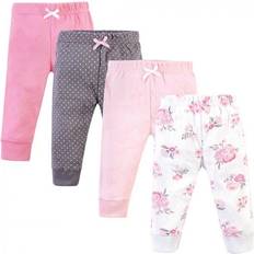 Hudson Cotton Pants and Leggings 4-pack - Basic Pink Floral (10125659)