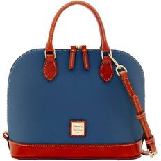 Dooney & Bourke Pebble Grain Zip Zip Satchel - Jeans