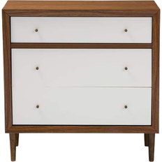 Baxton Studio Harlow Chest of Drawer 35.1x37.2"