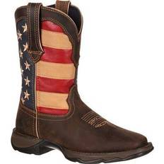 Multicolored Boots Lady Rebel - Brown/Union Flag