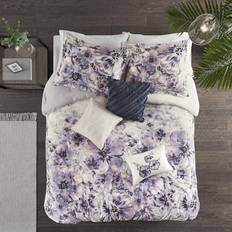 Queen Bedspreads Madison Park Enza Bedspread Purple (228.6x228.6)