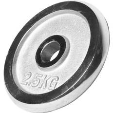 Gorilla Sports Weight Plate Chrome 2.5kg