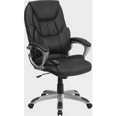 Adjustable Seat - Armrests Office Chairs Flash Furniture Two-Tone Massage Office Chair 119.4cm