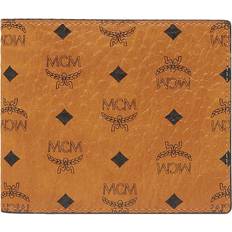 MCM Small Bifold Wallet - Cognac