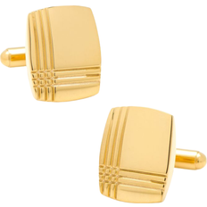 Gold Cufflinks Cufflinks Inc Tartan Plaid Cufflinks - Gold