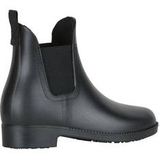 Horze Kid's Bonn Rubber Paddock Boots - Black