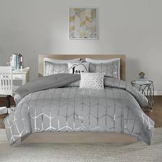 Intelligent Design Raina Bedspread Silver, Gray (228.6x172.72)