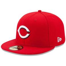 7 1/4 Caps New Era Cincinnati Reds Home Authentic Collection On Field 59FIFTY Fitted Cap