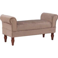 Purple Benches Linon Lillian Settee Bench 45.1x23"