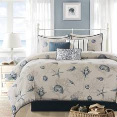 Queen Bedspreads Madison Park Bayside Bedspread Blue (228.6x228.6)