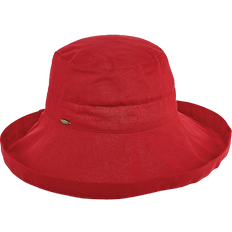 Scala Women's Big Brim Sun Hat - Red