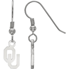 LogoArt Oklahoma Sooners Drop Earrings - Silver