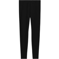 Eileen Fisher Stretch Jersey Knit Leggings - Black