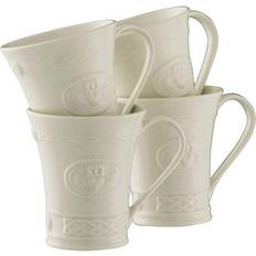 Belleek Pottery Claddagh Cup & Mug 4