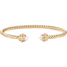 David Yurman Renaissance Color Bracelet - Gold/Pearls/Diamonds