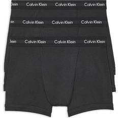 Calvin Klein Men Clothing Calvin Klein Cotton Stretch Boxer Brief 3-pack - Black