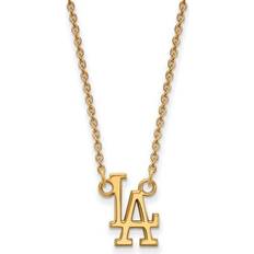 Fanatics Los Angeles Dodgers Gold Small Pendant Necklace W