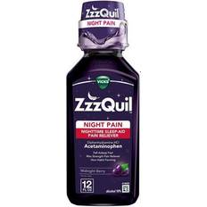 Vicks Medicines ZzzQuil Night Pain and Sleep Aid 12 oz